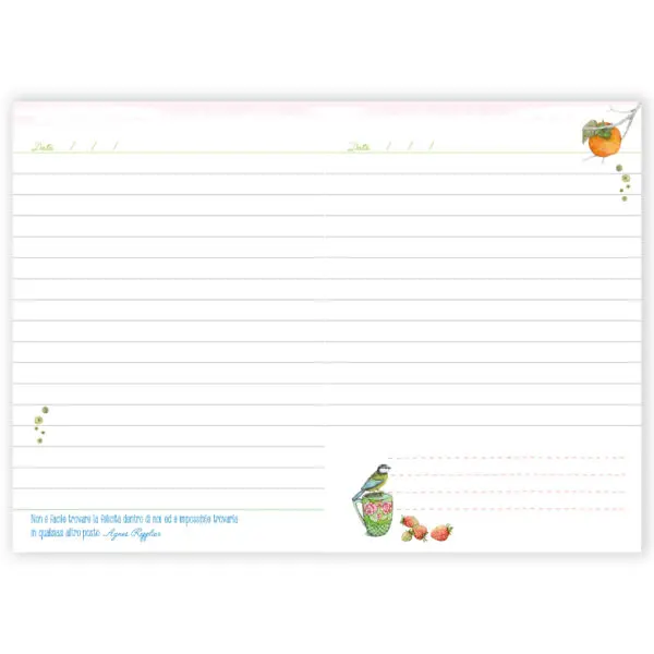 Quaderno da zaino Pensieri Belli new - immagine 3