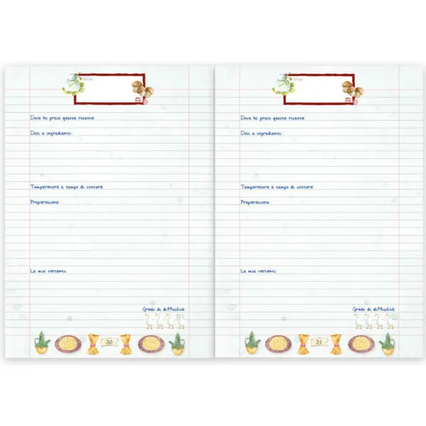 Ricette quaderno per scriverle Oche - immagine 4