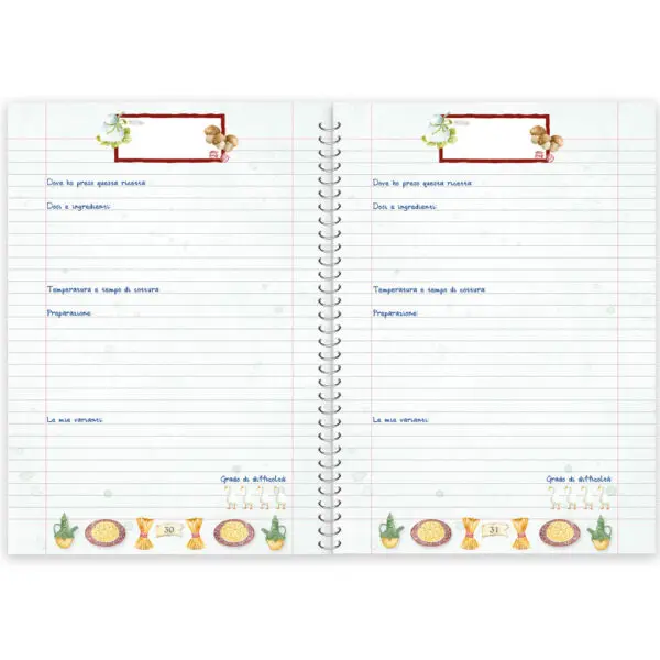 Ricette quaderno per scriverle Oche - immagine 5