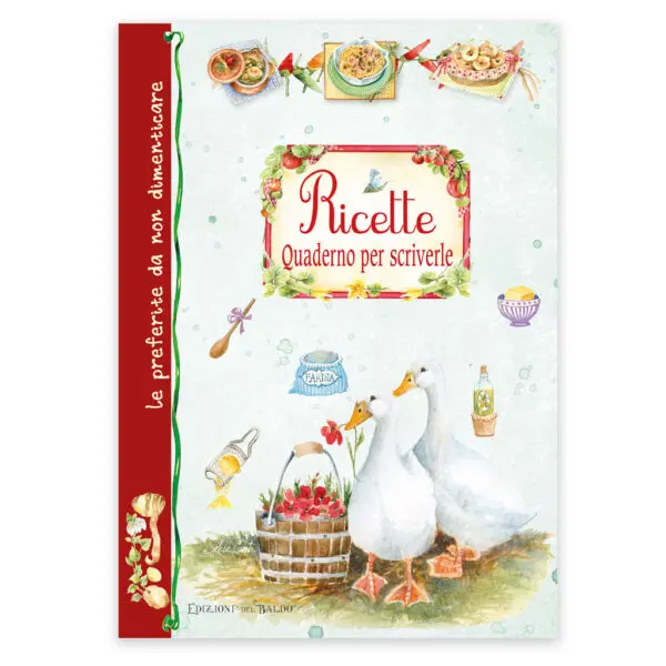 Ricette quaderno per scriverle Oche