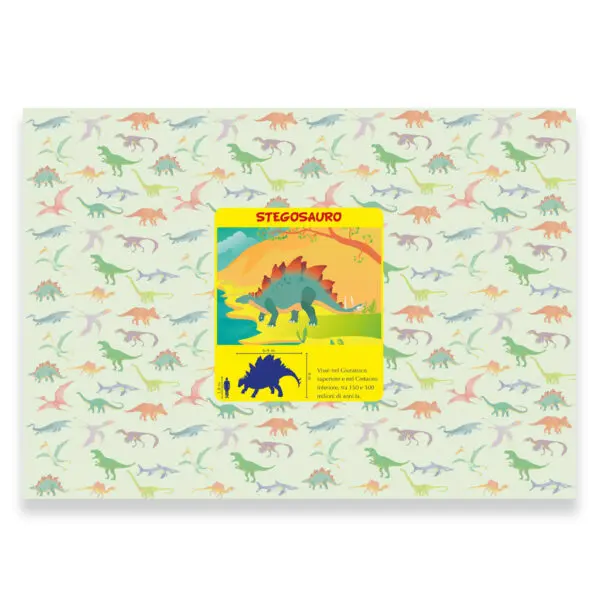 Dinosauri and colors 12 tovagliette - immagine 3