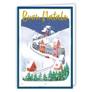 Buon Natale - Paesaggio innevato