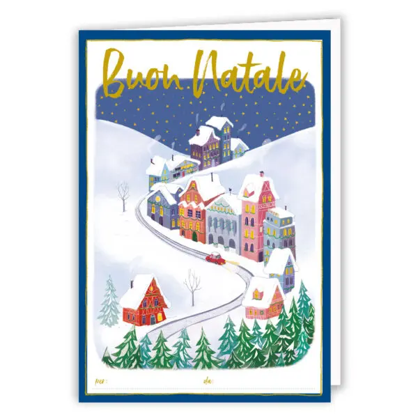 Buon Natale - Paesaggio innevato