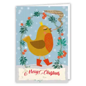 Merry Christmas - Uccellino che canta
