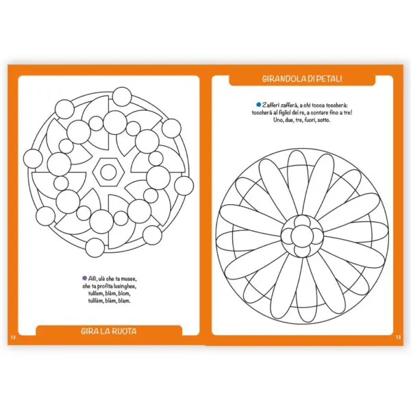 Mandala da relax con scioglilingua divertenti - immagine 2