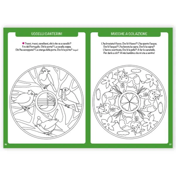 Mandala da relax con scioglilingua divertenti - immagine 3