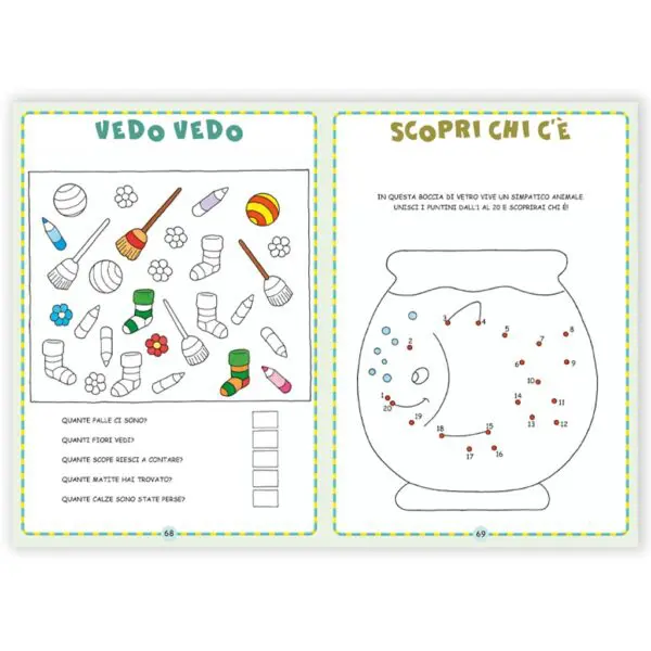 Alfabeto abcd... e numeri con tanti indovinelli e giochi - immagine 3