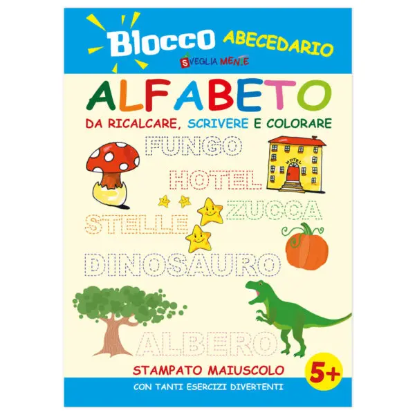 Blocco abecedario Alfabeto
