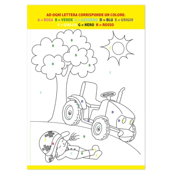 Blocco abecedario Alfabeto - immagine 3