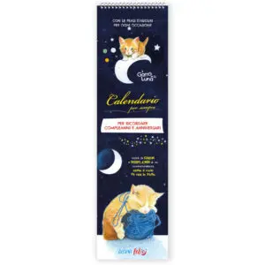 Calendario Perenne - Il Gatto e la Luna