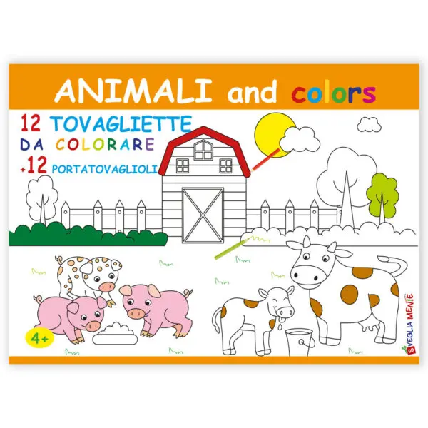 Tovaglietta Animali and colors