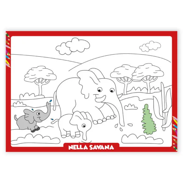 Tovaglietta Animali and colors - immagine 3