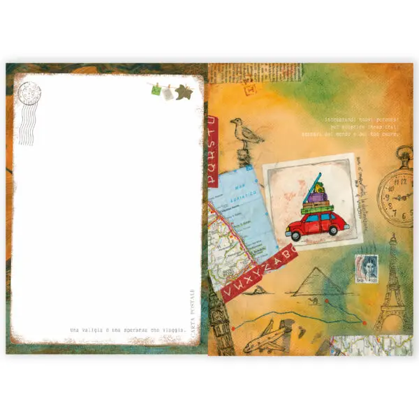 Quaderno da zaino Viaggio di andata e ritorno - immagine 2