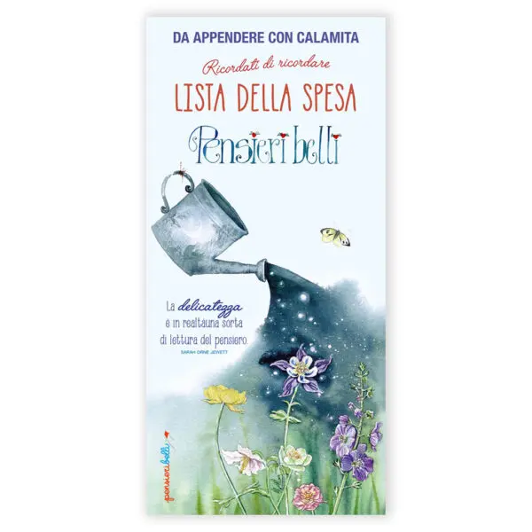 Shopping List Pensieri Belli (giardino fiorito)