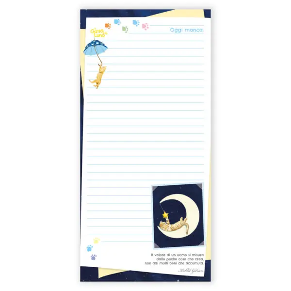 Shopping List Il Gatto e la Luna polvere di stelle - immagine 2