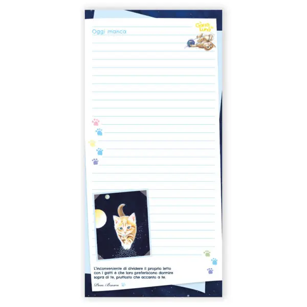 Shopping List Il Gatto e la Luna polvere di stelle - immagine 3