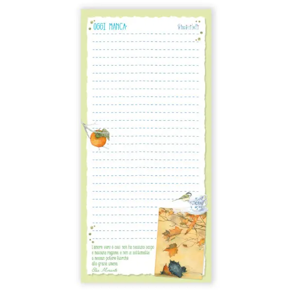 Shopping List Pensieri Belli (giardino fiorito) - immagine 3
