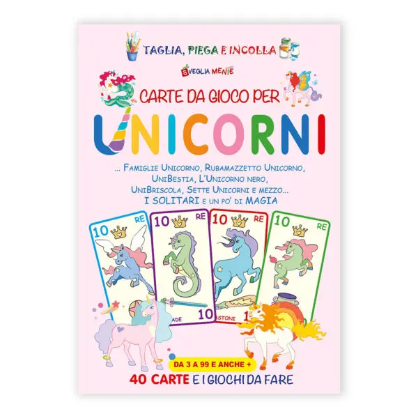Carte da gioco per Unicorni