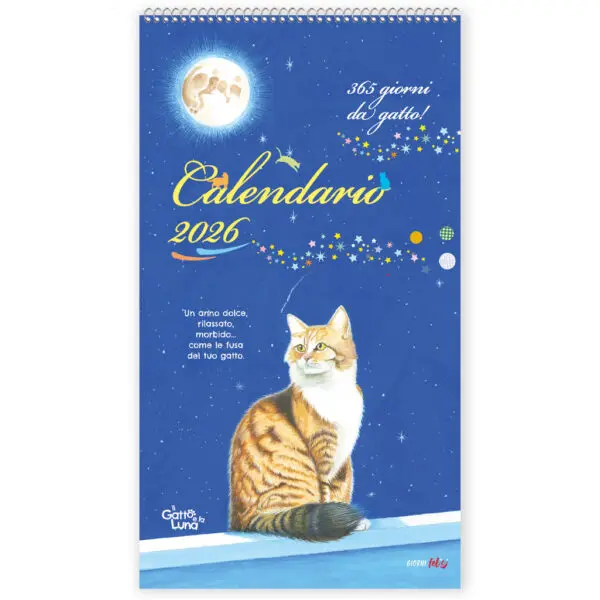 Calendario 2026 - Il Gatto e la Luna