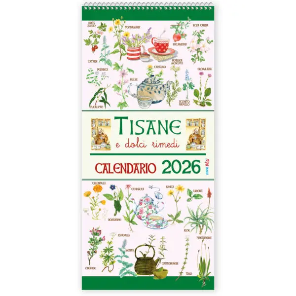 Calendario 2026 - Tisane e dolci rimedi