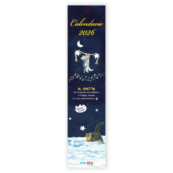 Calendarietto 2026 - Il Gatto e la luna