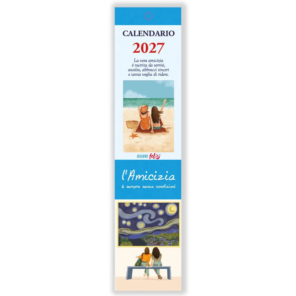 Calendarietto 2027 - Amicizia