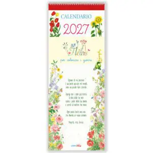 Calendario 2027 – Fleurs per colorare i giorni