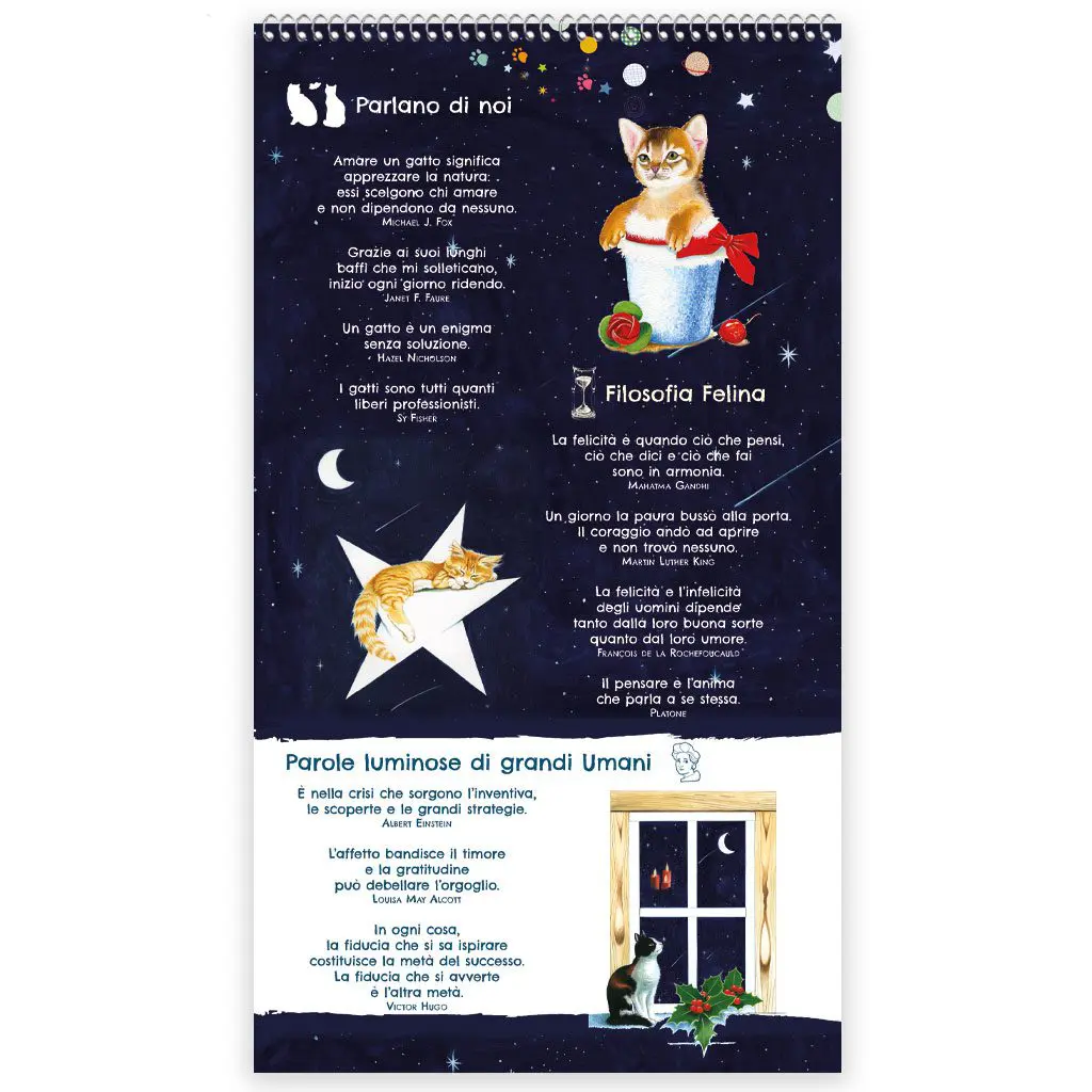Calendario 2027 - Il Gatto e la Luna - immagine 3