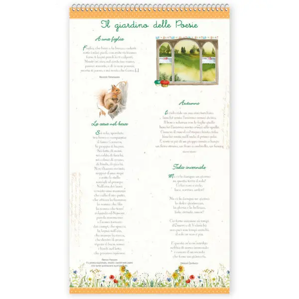 Calendario 2026 - Poesie come Fiori di campo - immagine 3