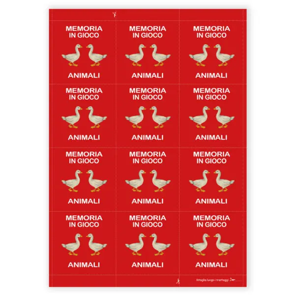 Memoria in gioco Animali - immagine 3
