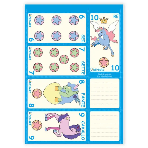 Carte da gioco per Unicorni - immagine 3