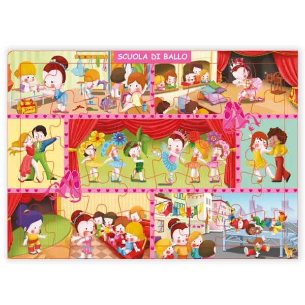 Puzzle Scuola di ballo
