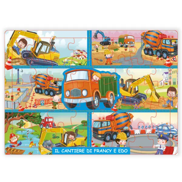 Puzzle Il cantiere di Francy e Edo
