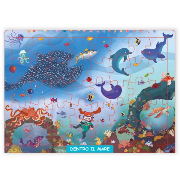 Puzzle Dentro il mare
