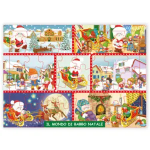 Puzzle Il mondo di Babbo Natale