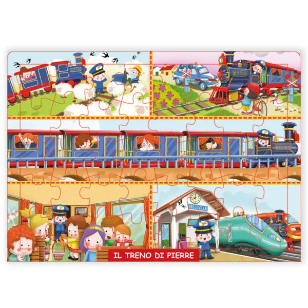 Puzzle Il treno di Pierre
