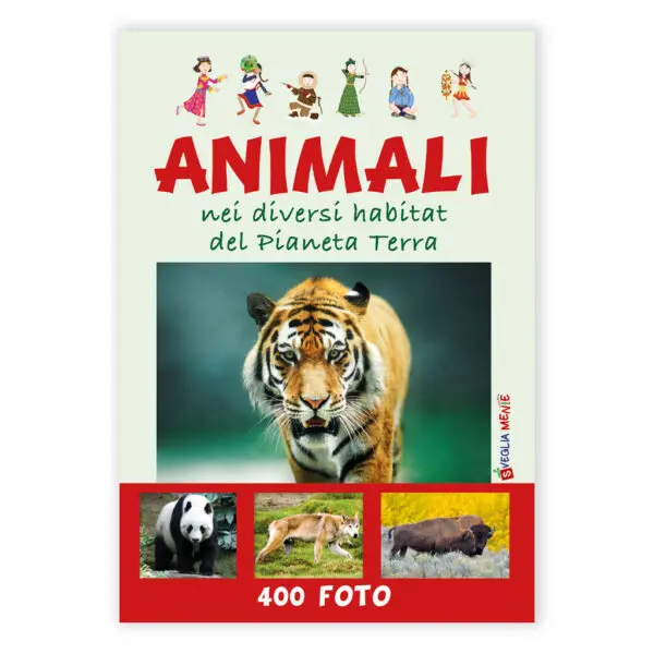 Animali dei diversi habitat del Pianeta Terra