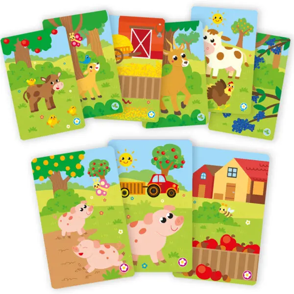 Carte Educative - Chi mangia con me? Cuccioli - immagine 2