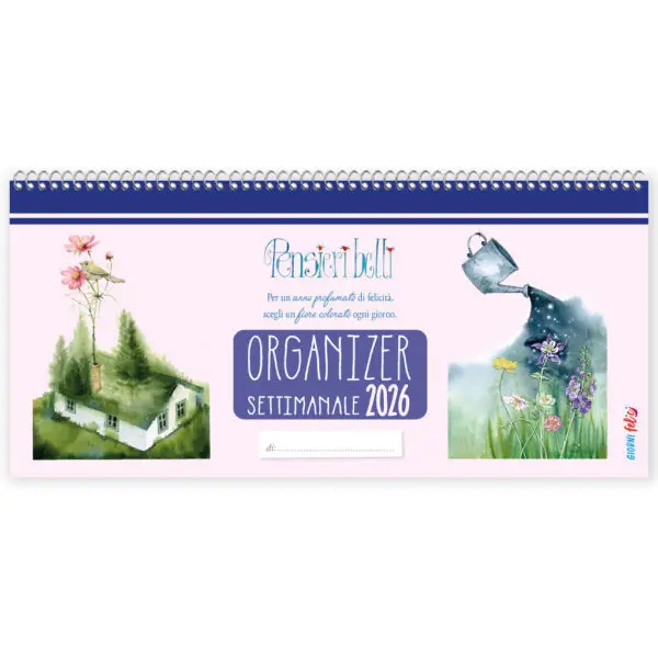 Organizer settimanale 2026 - Pensieri Belli