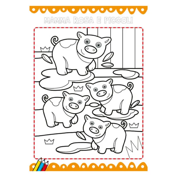 Blocco Colors Fattoria-Animali - immagine 3