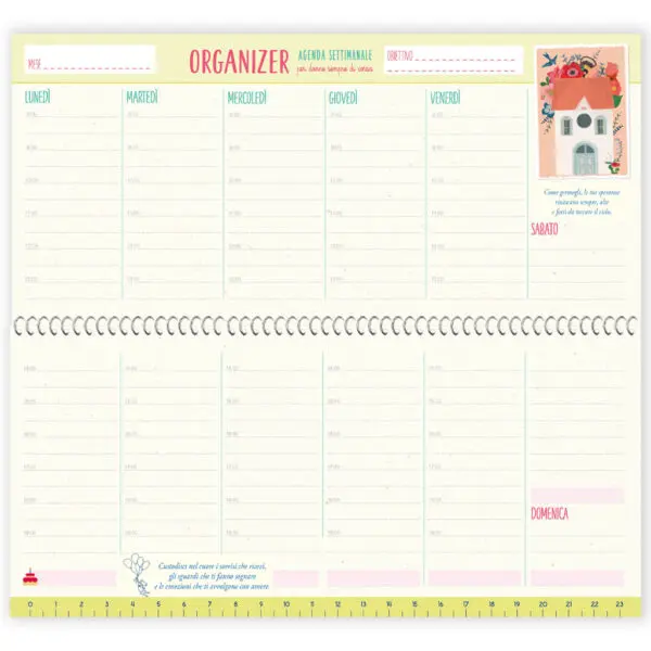 Organizer settimanale per donne sempre di corsa - immagine 3