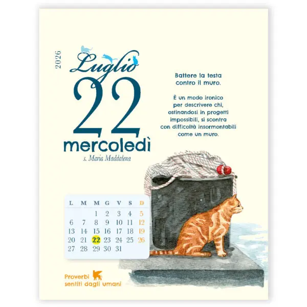 Calendariotto 2026 - Il Gatto e la Luna - immagine 3