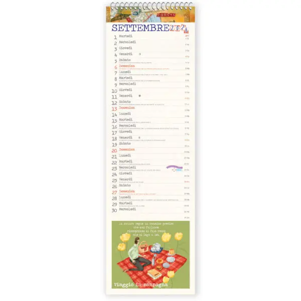 Calendario 2026 - Viaggio di andata e ritorno... forse! Lungo - immagine 2