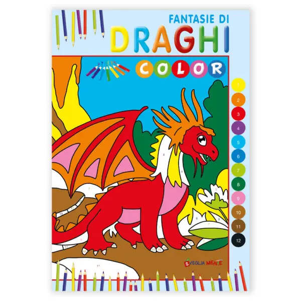 Fantasie di Draghi Color