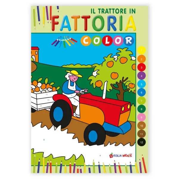 Il trattore in Fattoria Color