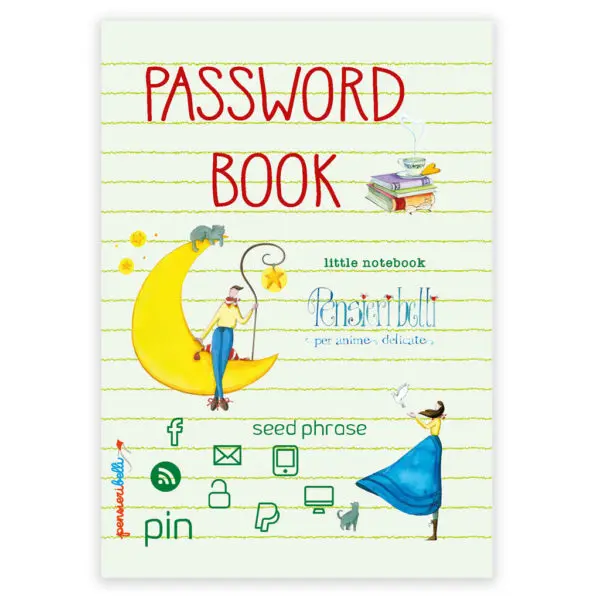 Quaderno da zaino Password Book