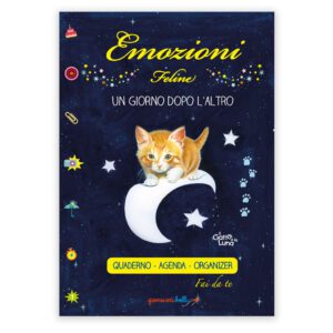 Calendari da tavolo 2024. Il gatto e la luna - Libro - Edizioni