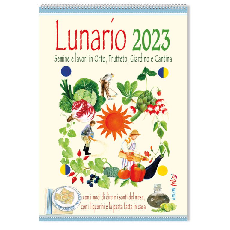 Calendario 2023 Lunario delle semine e dei lavori Pensieri Belli