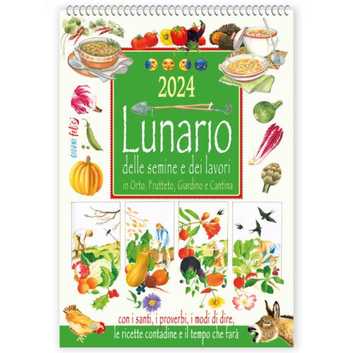 Calendario 2024 Lunario delle semine e dei lavori Pensieri Belli