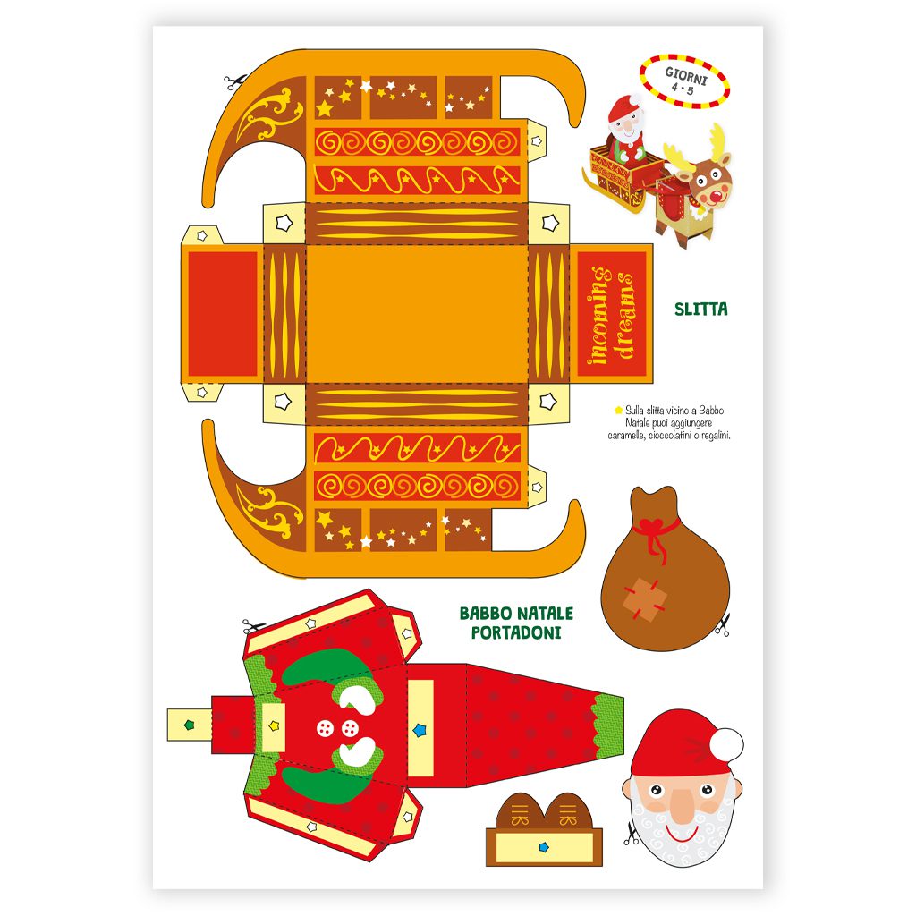 È Natale! - Taglia, piega e incolla - immagine 2
